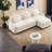 Cloud Comfort Sectionals Teddy 3 Seat Modern Modular Sofa For Home