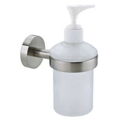 No Drill Moon Soap Dispenser