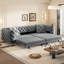 37.18 " Velvet Sleeper Sofa
