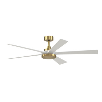 TorchAire 64 Inch Indoor/Outdoor Ceiling Fan With LED CCT Select Light Kit