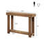 Solid Wood Top Console Table-2091918264