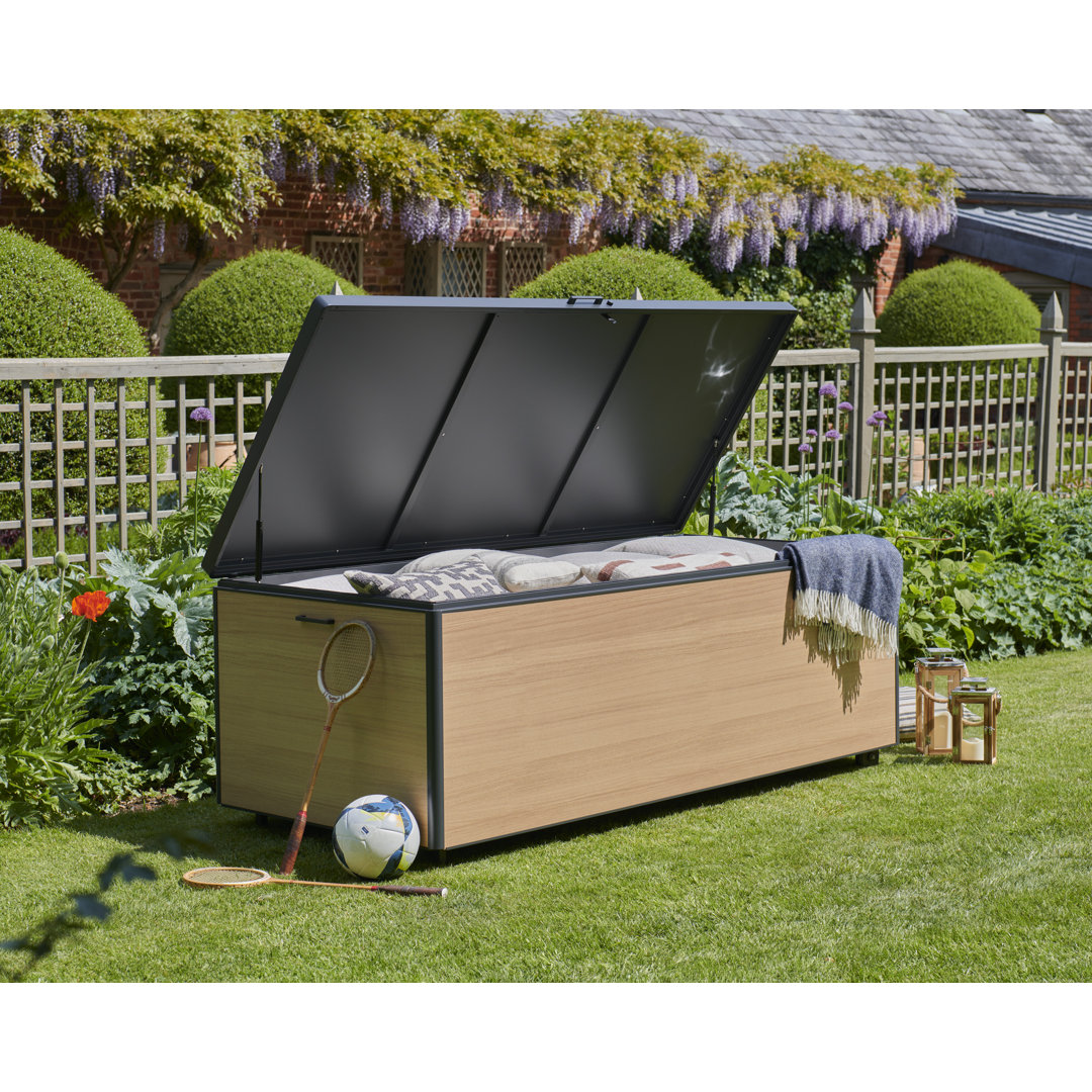 Norfolk Leisure Royce Xl Wood Look Storage Box - Image 4