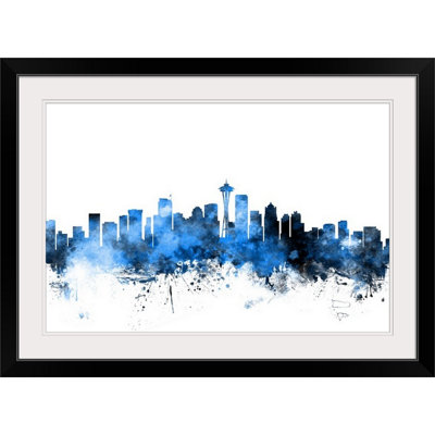 Francy " Seattle Washington Skyline " by Michael Tompsett