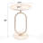 Lantern-shaped Metal End Table-1731147030-1731147029
