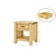 Mccourt 45cm W Solid Wood Bedside Table