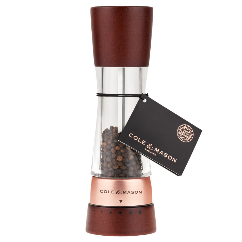 Cole & Mason Derwent Pepper Mill - bois noir, Noir