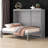 Friel Foldable Murphy Bed with Storage Cabinet & Wooden Frame-112814842-126304187