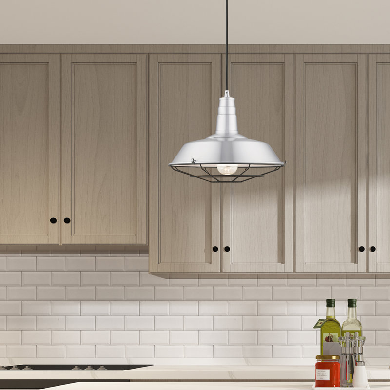 Alysen 1 - Light Pendant, Brushed Aluminum