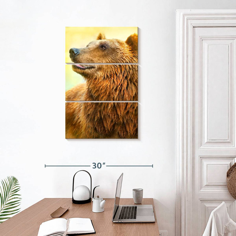 Brampt Cute Bear I, 32" H x 20" W