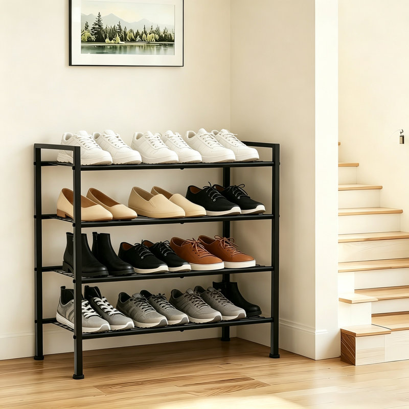 12 Pair Shoe Rack