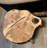 Round Live Edge Ambrosia Maple End Table