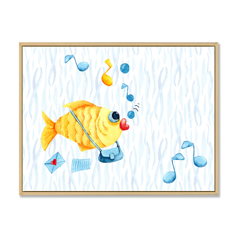 «Bathroom Mail and Livraison Art», reproduction d'art sur toile encadrée, H 16 po x l 32 po x P 1 po