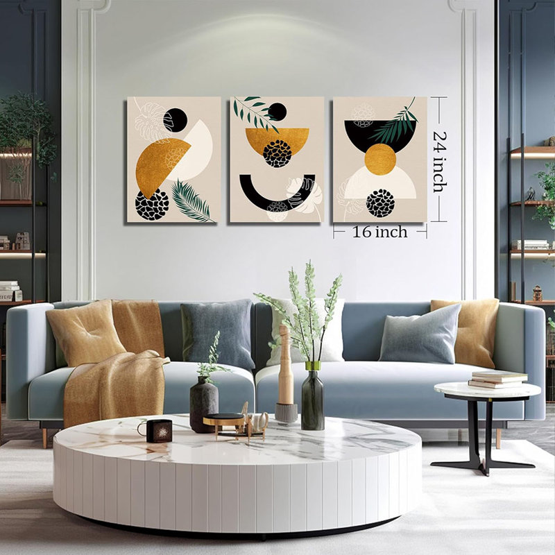 3 Piece Wrapped Canvas Print