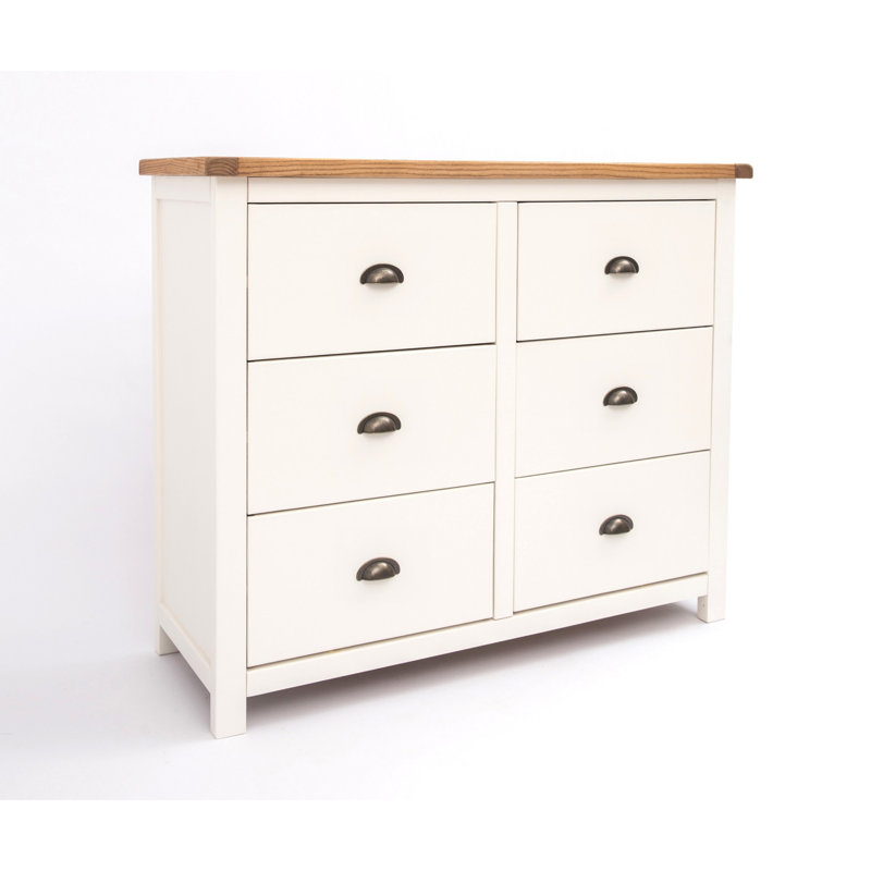 110cm W 6 - Drawer Chest of Drawers