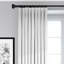 Panneau de rideau simple obscurcissant en lin de couleur unie Lynnin-62376316