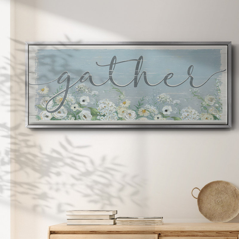 Gather Garden- Framed Canvas