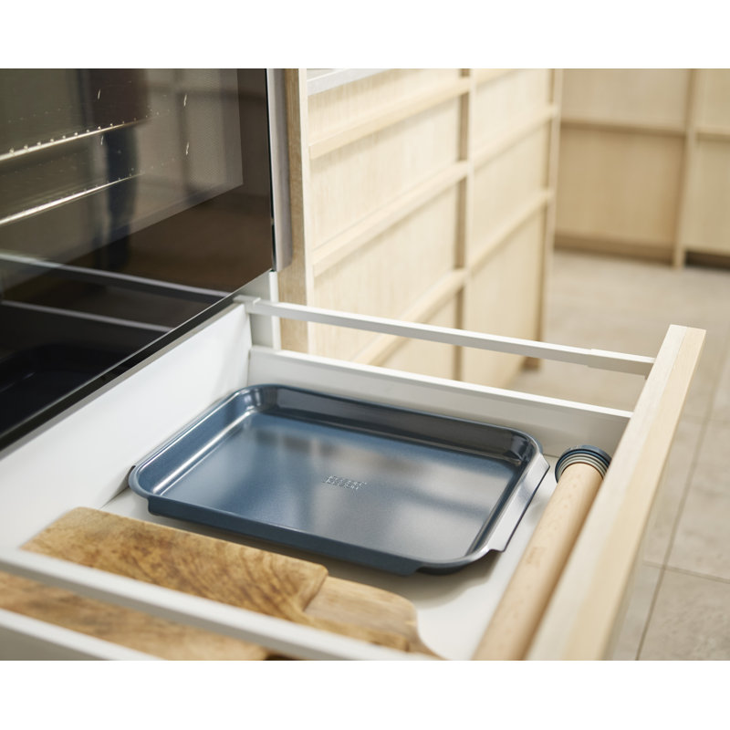 Joseph Joseph Nest Bake Medium Non-stick Baking Tray With Easy Pull Handles, 11.75" x 16"