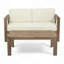 Causeuse et table basse Genser
