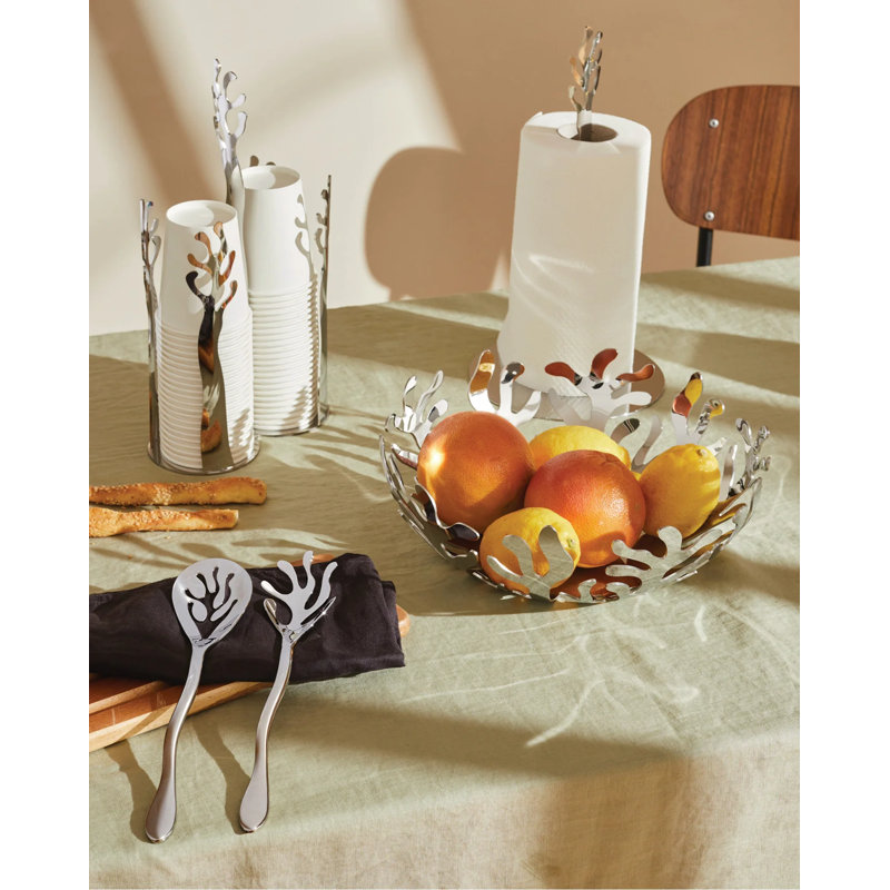 Mediterraneo Fruit Holder, Stainless Steel, Medium
