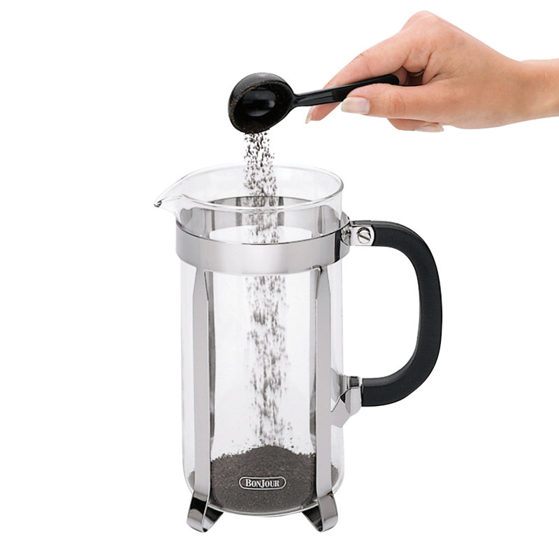 Stainless Steel 3-Cup French Press Coffee Maker
