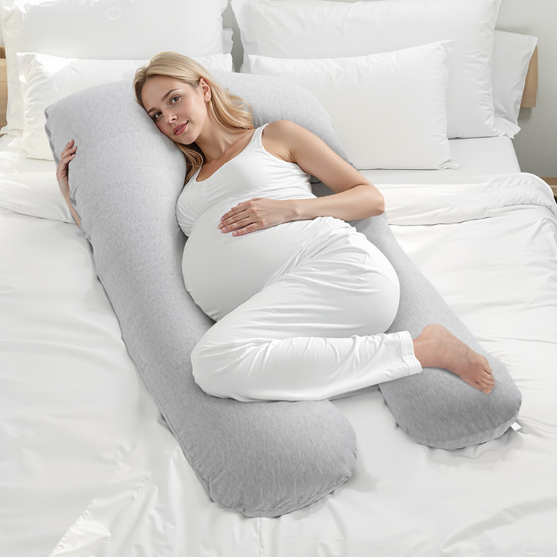 Coussin de maternité en U pour tout le corps, ultra doux et respirant