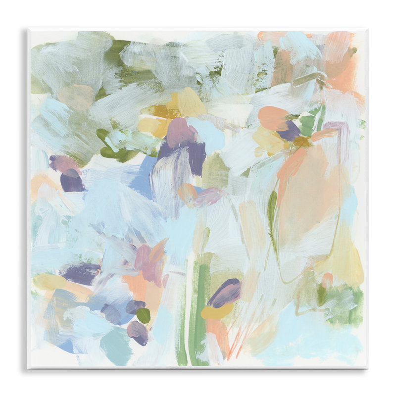 "Chaotic Pastel Arrangement", art mural par June Erica Vess