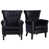Velours noir classique est en rupture de stock