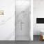 Porte de douche pivotante sans cadre avec verre trempé de 1/4 po (6 mm)-120178762
