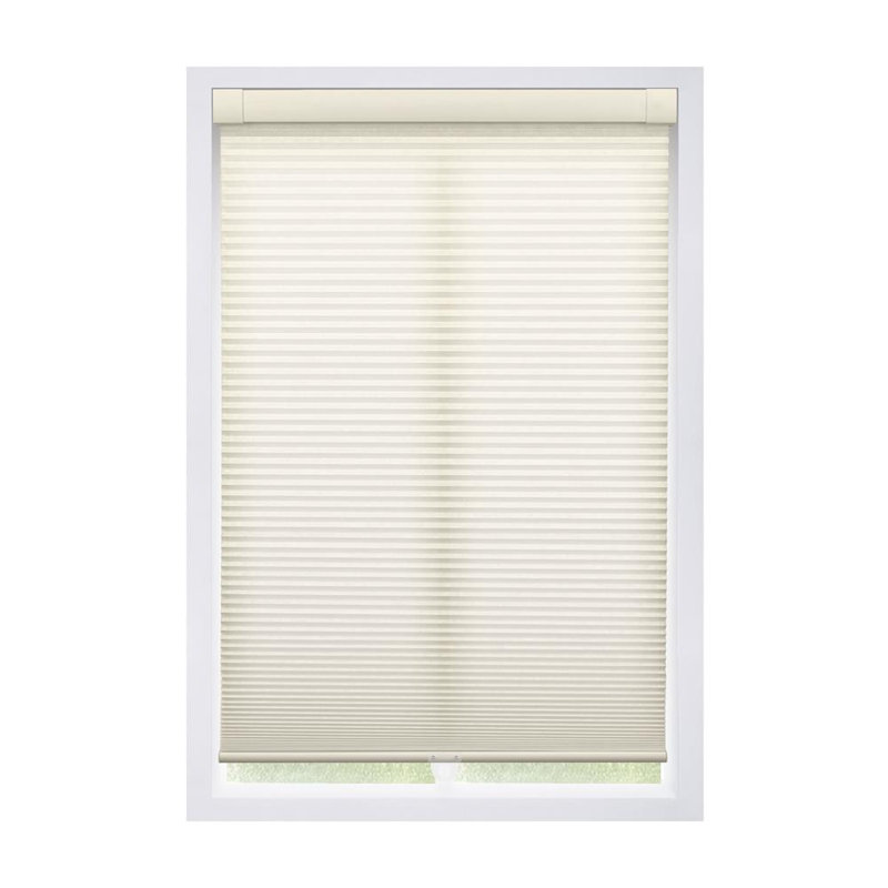 Store cellulaire filtrant la lumière No Drill EZ Grip, beige, l 19 po x H 64 po, 19" W x 64" H, Beige