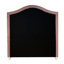 Lit simple en tissu rose pour - construction, sécuritaire et confortable avec housse 75,72 lb. Poids, portatif