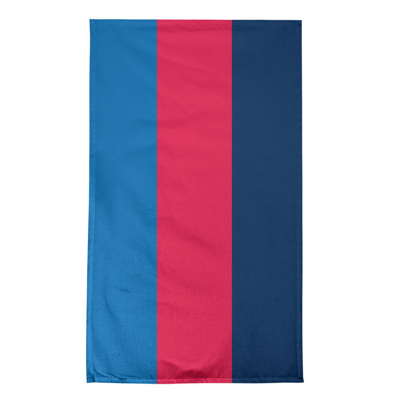 Tea Towel Kitchen Towel, Blue/Red/Navy, Cotton Blend