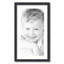 Cadre 12 po x 24 po simple noir mat-70819358