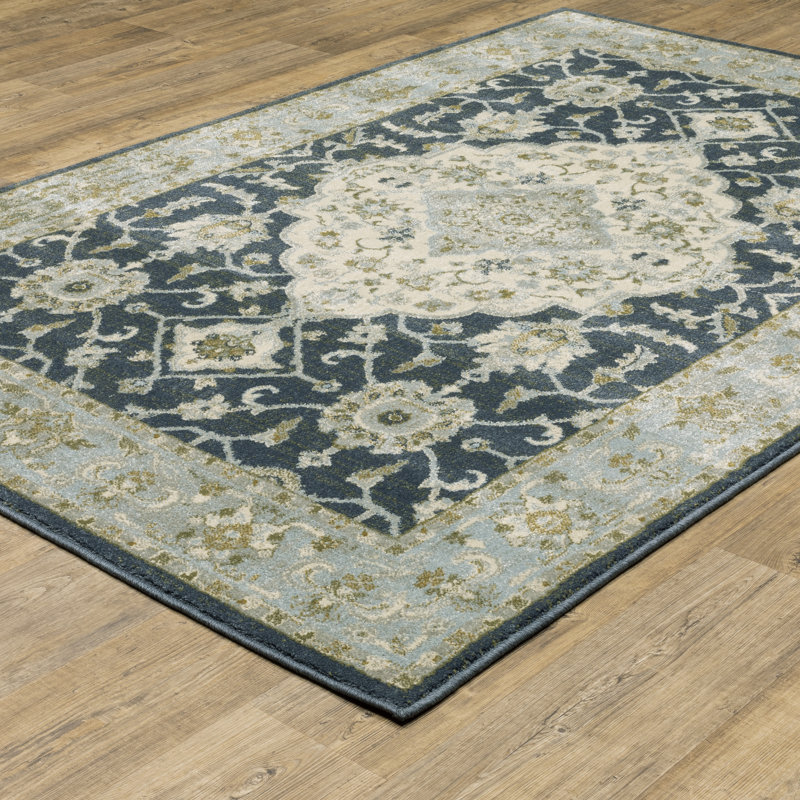 Howard Beach Oriental Indoor Rug, Rectangle 9'10" x 12'10"
