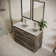 Fresca Formosa 48" Freestanding Double Sink Modern Bathroom Vanity with Top, Sink and Mirror - Faucet Not Included