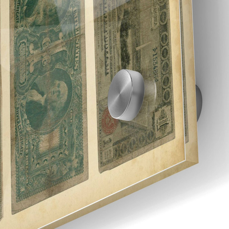 Art mural en verre acrylique Antique Vision V par Vision Studio, H 24 po x l 24 po