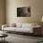 Nyair 110.24'' Square Arms Compliant Sofa，Solid Wood Frame Couch
