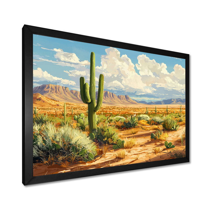 Kotick - Floral Large Wall Art, H 12 po x l 20 po, Avec cadre, Noir