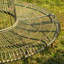 Banc d'extérieur en métal Angelite