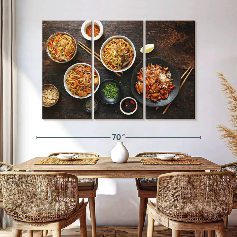 Bols de cuisine asiatique Yarlin, H 42 po x l 65 po