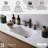 Widespread 2-handle Bathroom Faucet with Drain Assembly-87727939