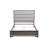Modern Queen Bed with Integrated LED Lighting