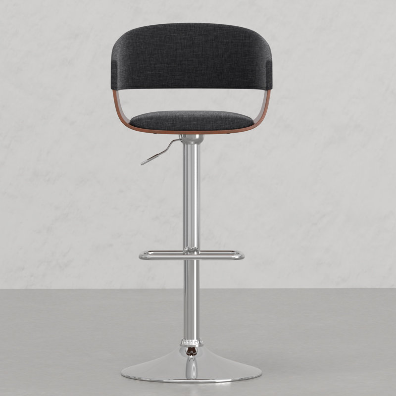 Adjustable Swivel Bar Stool