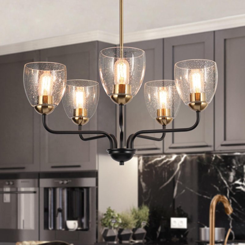 Lustre moderne à 5 lumières Peton
