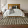 Premium Machine Washable Prisco Brown Rug