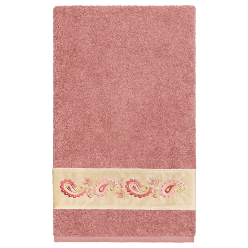 Midweight Bath Towel, Tea Rose