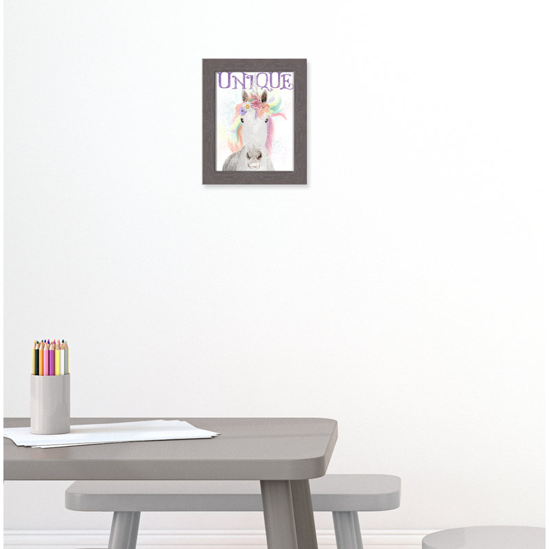 Adhésif décoratif Unique, H 12 po x l 10 po x P 0,625 po, Encadré plat à grain de bois gris