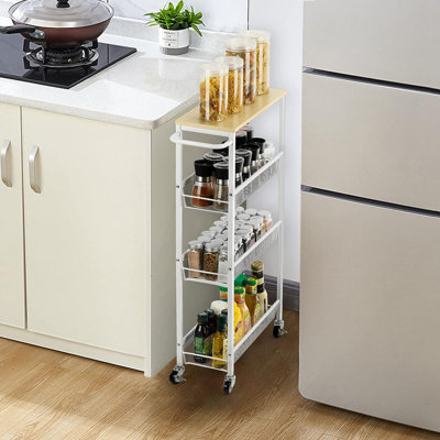 31.4'' H x 16.6'' W Utility Cart with Wheels
