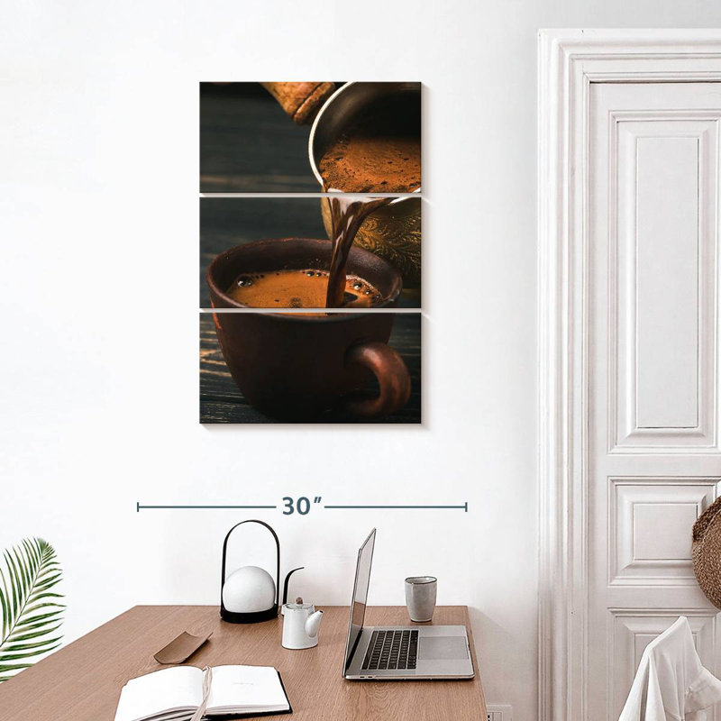 Yarlin Pouring Turkish Coffee, 32" H x 20" W