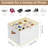 Shoe Storage Box Organiser For Closet, Space Saver Shoes Containers Bin With Clear Lids Stackable, Foldable Shoe Rack Cabinet Cubby For Wardrobe