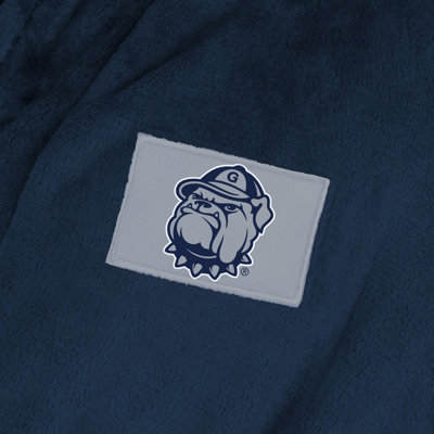 Hokku Designs NCAA Georgetown Hoyas Team Pride Silk Touch Robe, Sport Fan Apparel